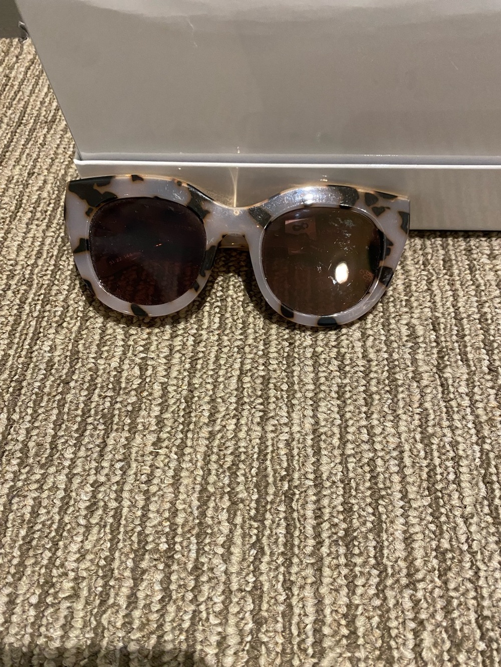 Tortoiseshell Cat-Eye Sunglasses